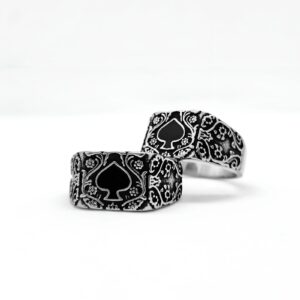 ACE OF SPADES RING