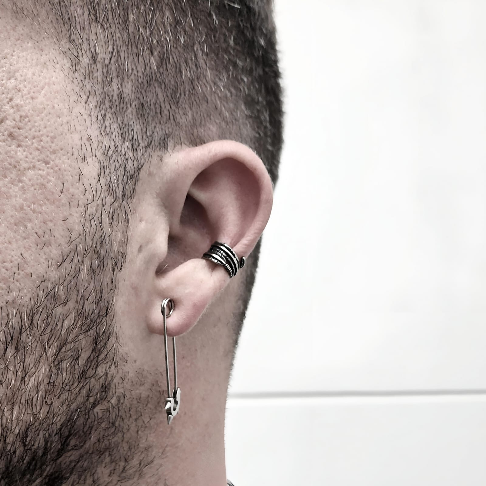 Earcuff Feather roll - Imagen 4