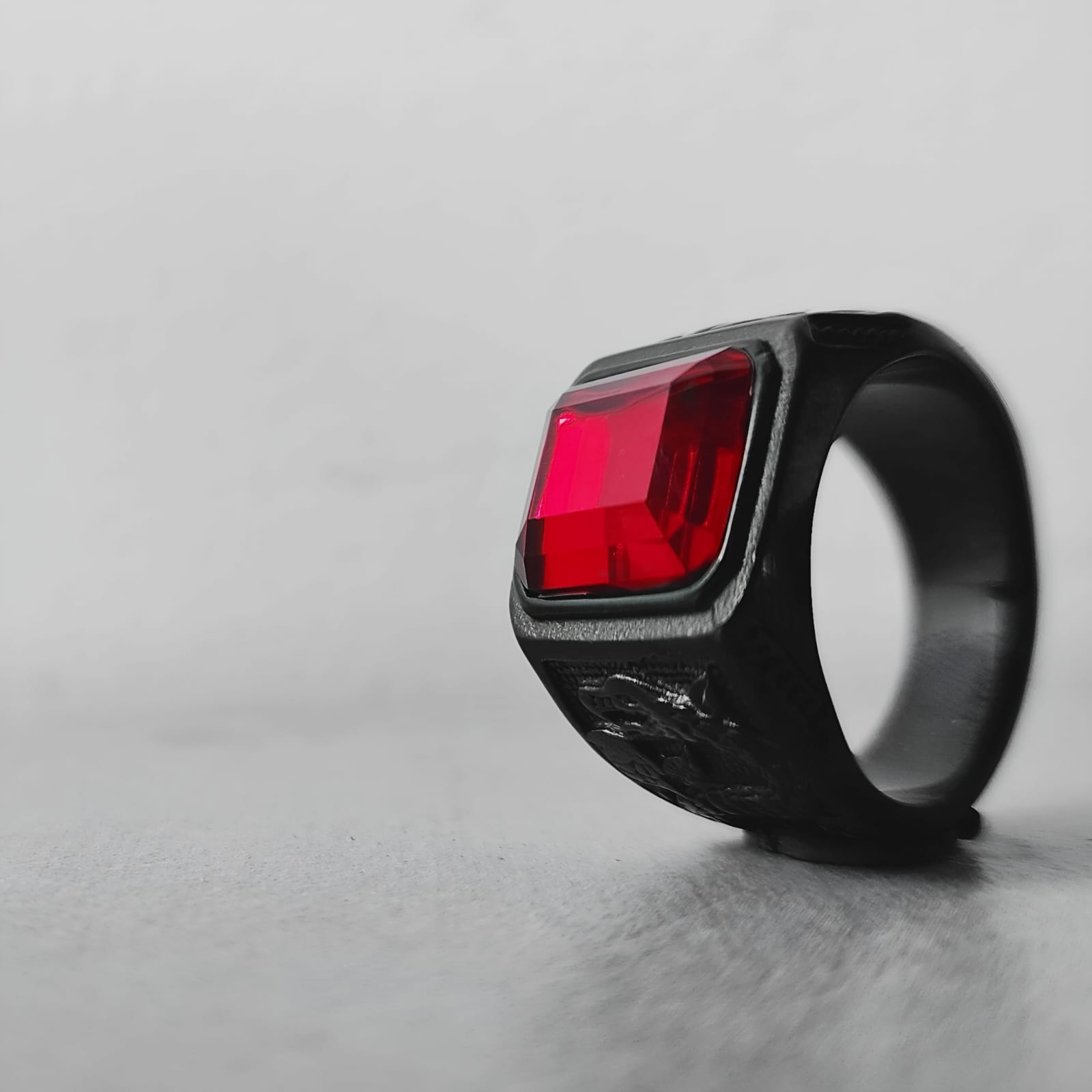 Red Snake Ring