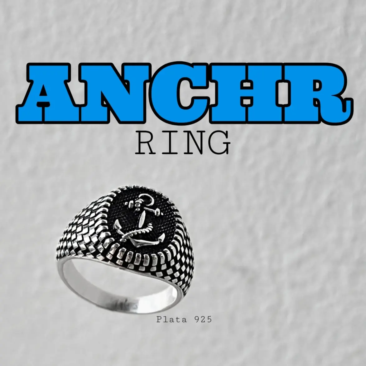 ANCHR RING PLATA - Imagen 3