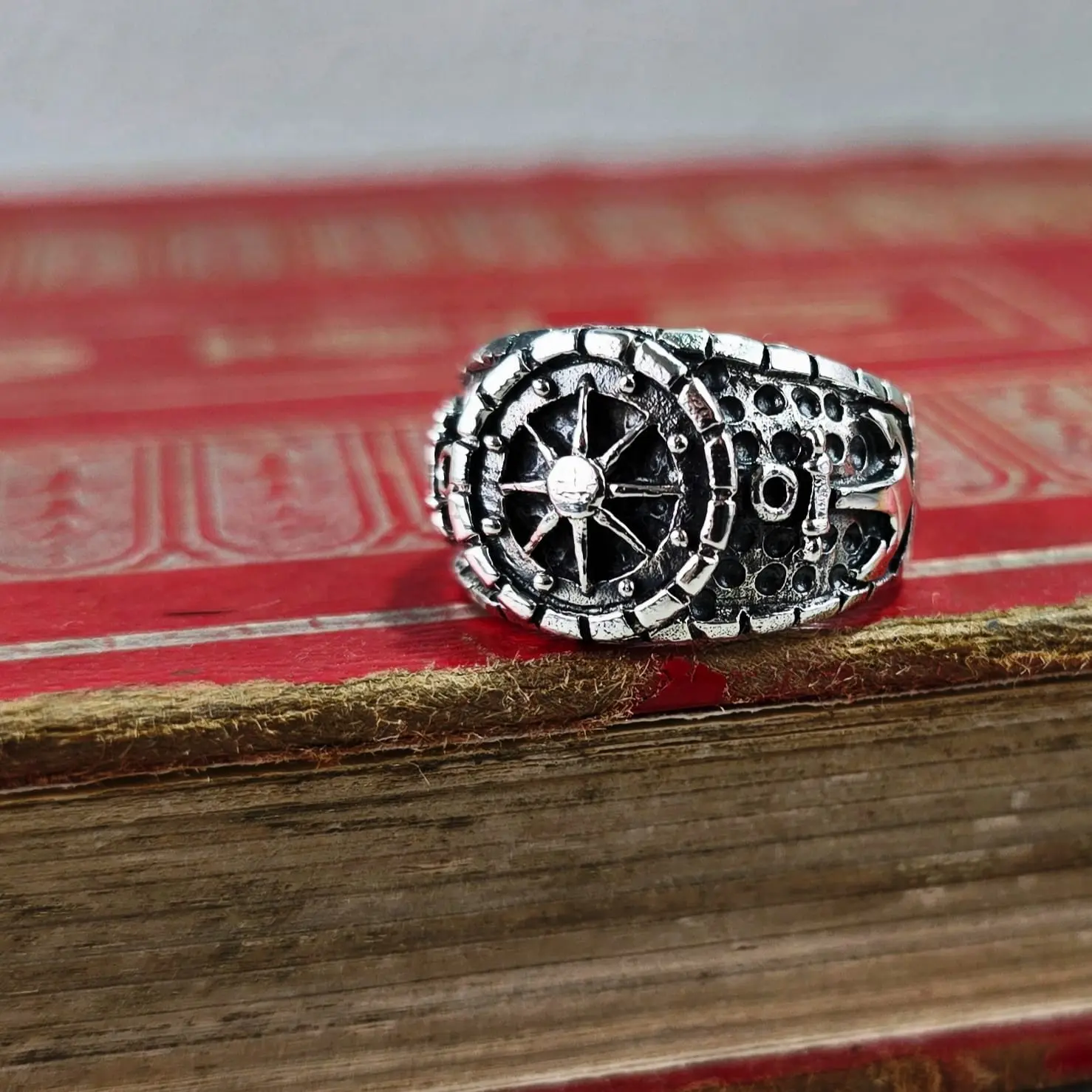 Compass Ring Plata